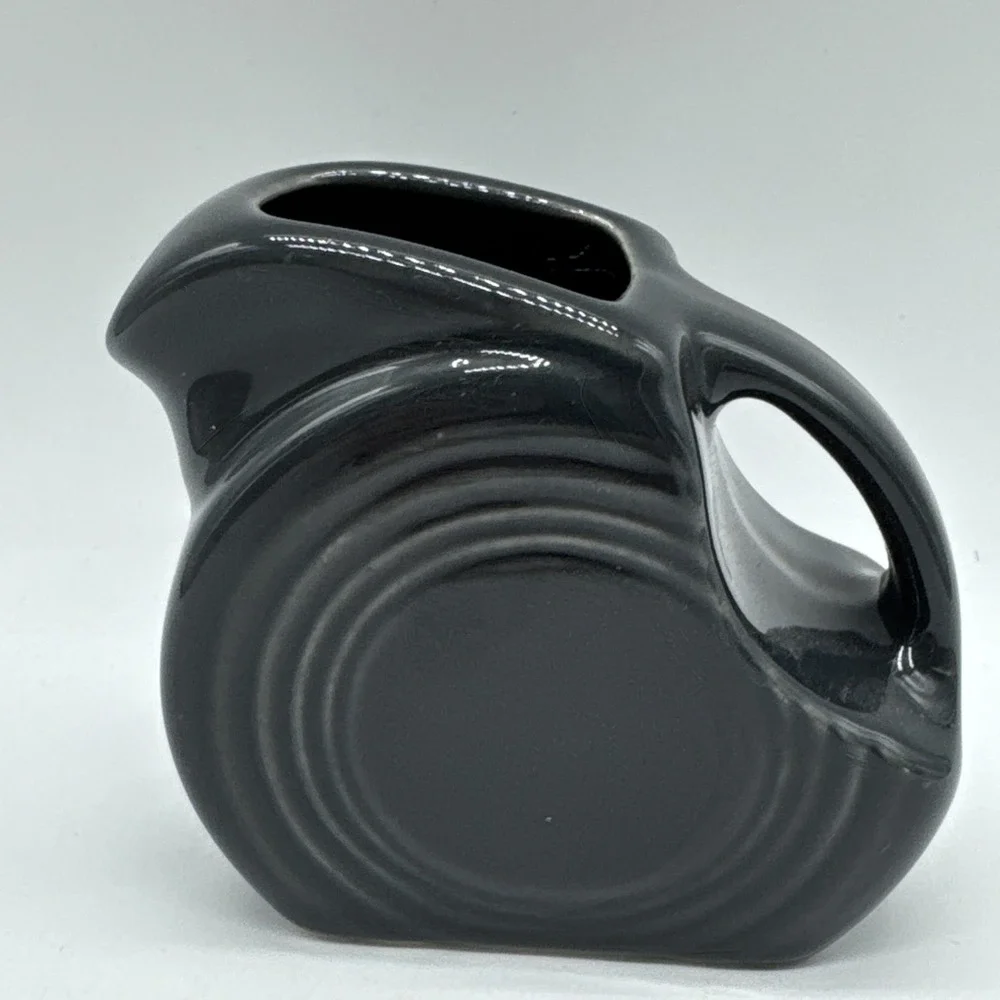 Fiesta NEW Slate Mini Disc Pitcher~Fiestaware~HTF